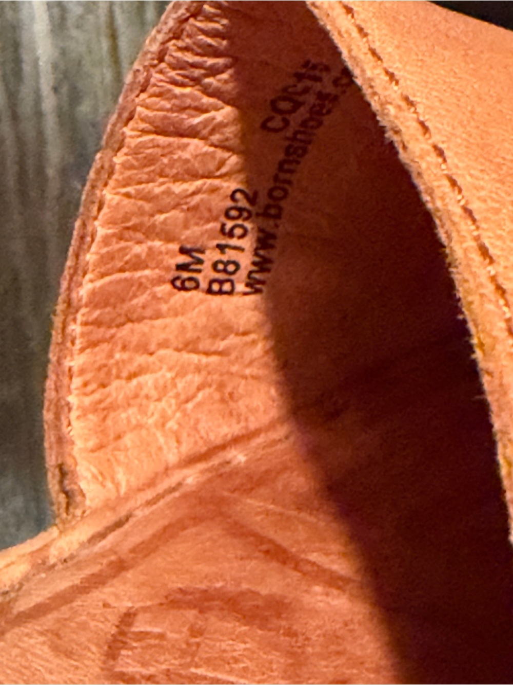 Born Natural Tan Cork Platforn Sandals Size 6 - Picture 9 of 9